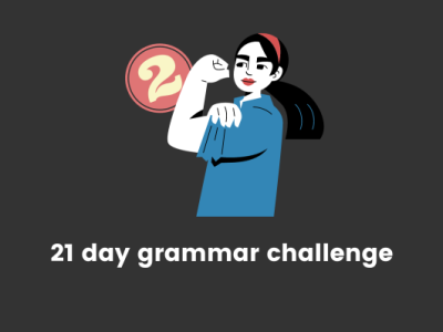 21 day grammar challenge LEVEL 2 (GroupQuest)
