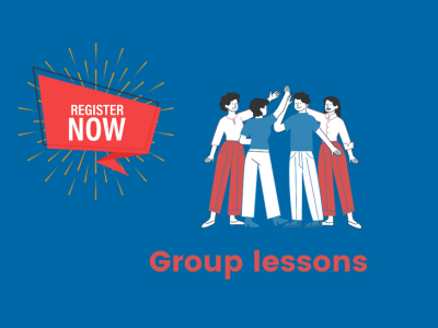 ONLINE: Group courses (3 to 5 students per group)