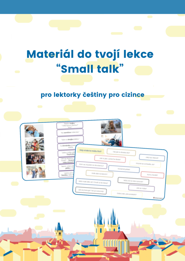 SMALL TALK_cover_material do tvoji lekce cestiny pro cizince