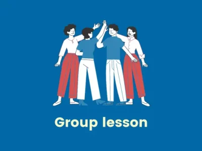 ONLINE: Group courses (2 to 5 students per group)