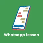whatsapp lessons
