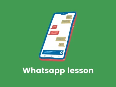 whatsapp lessons