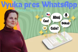 Petra Lipenská - Výuka přes WhatsApp